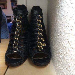 Baby Phat Gladiator Heels, Sz 6 1/2